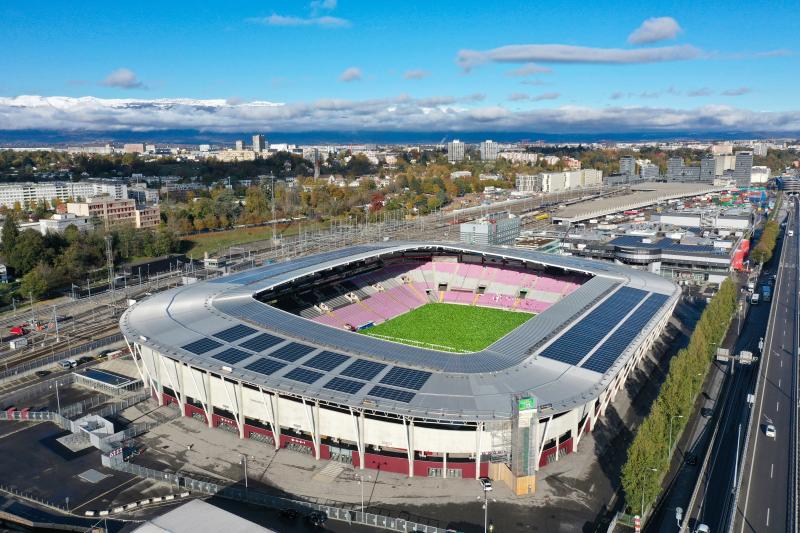 centrale solaire stade de genève